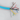 Un câble d'extension Tecsystem CTES est un câble d'extension bleu avec plusieurs fils multicolores exposés à l'extrémité, disposés sur un fond gris uni.